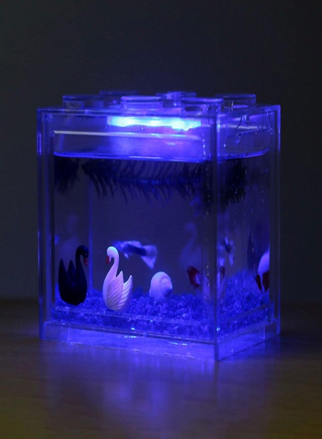 Flylin 4PCs 5V USB Aquarium Light, Smal Decoration LED Lighting Lamp, Aquarium Water Plant Light for Desktop Fish Tank Indoor Water Garden (Colorful) - Image 4
